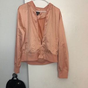 Peach color light jacket